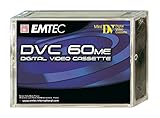 Emtec Cassette Vergine Mini DV 60 Min, 5 Pezzi in Confezione, 347615E