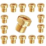 Carburatore Main Jet di ricambio, 15 Pezzi getti carburatore dellorto, kit di getti principali M6 (75-110) per carburatore DellOrto PHBG PHBH PHBL FRD PHF VHB VHSH iniettore ugello