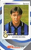 Scheda telefonica Telecom Gli Introvabili Panini Alvaro Recoba 06/2000