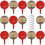 Saijer Pastiglie Dei Freni Della Bici,7 Paia Pastiglie Freno Disco Bicicletta Pastiglie Freno Semi Metallico Pastiglie Freni Resina Pastiglie Freno Mountain Bike Accessori Ciclismo per AVID BB5