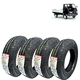 KIT 4 GOMME 140/70-R12 8PR COMPATIBILI CON PIAGGIO APE CAR POKER | TRENO PNEUMATICI RIDER 86N RUOTE 8 PR M+S