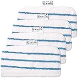 FINEVERNEK 4 Panni Lavabili in Microfibra per Black & Decker Steam Mop FSMP20, FSMH1321JMD, FSM1500, FSM1600, FSM1610, FSM1620, FSM1621, FSM1630, FSMH162