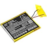 TECHTEK Batteria 260mAh compatibile con [Sandisk] Clip Plus, Sansa Clip Zip, Sansa Clip+, SDMX18R-004GB-A57, SDMX18R-004GI-A57, SDMX18R-004GK-A57, SDMX18R-004GR-A57, SDMX18R-008GK-A57 sostituisce PR