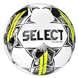 SELECT Club DB V22 Pallone da calcio, bianco/nero, misura 4