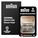 Braun Serie 9 PRO+ 96M, Testina Di Ricambio ORIGINALE per Rasoio Elettrico Barba, Recupera Il 100% Delle Prestazioni, Compatibile Con Tutti I Rasoi Series 9