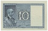 Cartamoneta.com 10 Lire Biglietto di Stato Vittorio Emanuele III Fascio 1938 XVII qFDS 24005/I