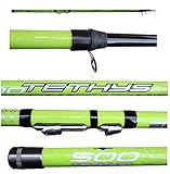 Canna Teleregolabile Tethys 5Mt da Pesca Trota Torrente Fiume Carbonio 5 Metri