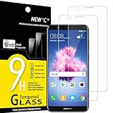 NEW'C 2 Pezzi, Vetro Temperato per Huawei P Smart, Pellicola Prottetiva Anti Graffio, Anti-Impronte, Senza Bolle, Durezza 9H, 0,33mm Ultra Trasparente, Ultra Resistente