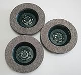 Figevida Kit Spazzola 3 PEZZI Feltro Folletto Pulilux Pl 510 511 512 ADATTABILE Vorwerk O170