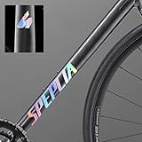 per biciclette da strada Allez Specialized | Adesivi con logo del telaio che cambiano colore, resistenti ai raggi UV, taglio di precisione, colori multipli (laser)