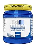 YAMAMOTO NUTRITION Fish Oil Molecular Distillation 200 Softgels, Integratore Alimentare con Omega 3 EPA e DHA da Olio di Pesce, Senza Glutine e Senza Lattosio