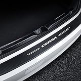 Auto Fibre Carbone Protezione Paraurti Posteriore, per Op-el Corsa B C D E F 2021 2020 2019 2018 2017 2016 2015 2014 2013 2012 2011 AntiGraffio Guard Piastra Adesivi Styling Accessori