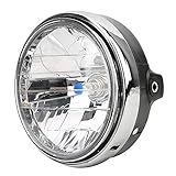 Phare Led Moto 18 Cm - Faro Moto 7 Pollici Faro Moto Universale Anteriore Pollici Adatto Per7Inch Motorcycle Headlight, Retro Headlamp Front Headlight Replacement For Cb400/Horne