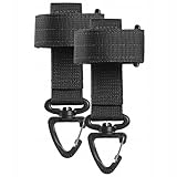 JOOTUEPO 2 pezzi porta guanto, supporto per cintura, Fibbia portaoggetti per guanti da lavoro regolabile, clip per guanti, per Guanti Tattici da Lavoro per Outdoor e Cantiere ﻿
