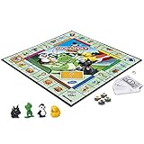 Hasbro Gaming Monopoly Junior Gioco da Tavolo Versione 2019 per 2-4 Giocatori, Giochi per Bambini e Bambine da 5 Anni in Su con Personaggi di Fantasia