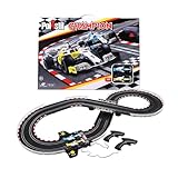 POLISTIL CHAMPION - Pista Elettrica con 2 Slot Car da Corsa in Scala 1:43, Tracciato Lungo 3,08m, Set con Accessori Completi, Licenze Ufficiali, Età Consigliata 8+ Anni