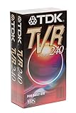 TDK TVR 240 4h VHS - Confezione doppia, confezione da 2