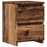 vidaXL Comodino Legno Antico 30x30x40 cm in Legno Multistrato