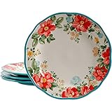 The Pioneer Woman vintage floreale 26,7 cm set di piatti piani, set di 4