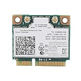 Scheda Wireless Dual Band Universale 2.4G + 5G per 7260Ac 867Mbps Scheda di Rete Wireless Bluetooth 4.0 Supporto 802.11ac / a/b/g/n Supporto per 16F4 16Gc 1763