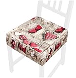 Cuscino Sedia Cotone Sfoderabile Lavabile Vesti Sedia Fascia Elastica Interno Esterno Mod.AZALEA172