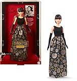 Barbie Signature Tribute Collection - Bambola da collezione Rita Moreno in abito nero e oro, con guanti e scarpe, include supporto per bambola