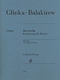 Die Lerche (Michail Glinka), Klavier: Besetzung: Klavier zu zwei Händen