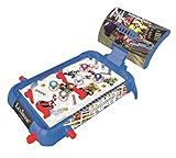 Lexibook, Mario Kart, Flipper elettronico da Tavolo, Gioco d'azione e di riflessi per Bambini e Famiglie, Schermo LCD, Effetti Luminosi e sonori, Blu/Rosso, JG610NI