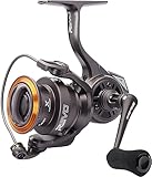 Abu Garcia Revo X, mulinello da spinning Revo X, per pesca predator, pesca in acqua dolce, pesce persico, luccio, luccio, luccioperca, grigio, rapporto di trasmissione 5,1:1, robusto e leggero, numero
