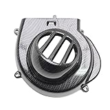 cyclingcolors Copertura protezione coperchio turbina motore moto ciclomotore compatibile con Piaggio Typhoon Fly Liberty Stalker Ice noir