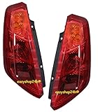 EASYSHOP24H Set 2 Faro Fanale Fanalino Posteriore DX SX Compatibile Per Grande Punto dal 2005 Gruppo Ottico Stop Luce Destro Sinistro Lato Passeggero Guidatore