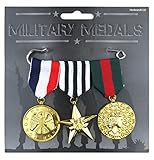 (3) Military Hero Medals