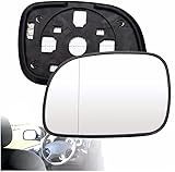 ALaaaaL Vetro Specchietto Retrovisore per Chrysler Voyager 1997-2002 2003-2007,Lato Sinistro Lato Destro Retrovisore Sostituzione Specchio di Vetro Retrovisore,A-Left