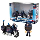 Giochi Preziosi Carabinieri - Set Composto Da Mini Moto E Mini Action Hero Alto 7 Cm Con Divisa Dei Carabinieri Del Nucleo Operativo E Radiomobile, Per Bambini A partire Dai 4 Anni