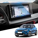 WEIPIN Pellicola protettiva in vetro temperato per navigazione, 9,2", per Sea-t Ibiza Arona 2022-2024 2025, pellicola protettiva per navigatore, GPS navigatore, in vetro temperato 9H, antigraffio