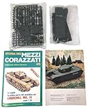 ALE E COMMERCE Modellino Churchill MK. IV Realizzato per Edizione Fabbri Anni 70/80 + Fascicolo