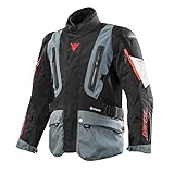 DAINESE CARVE MASTER 4 - GIACCA MOTO INVERNALE IN GORE-TEX DA UOMO (IT, Numero, 50, Regular, Regular, Standard, EBONY/BLACK)