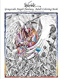Sheila Wolk Gray Scale ANGEL~Adult Coloring Book