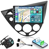 2G+64G Android Autoradio Per Ford Focus 1998-2005 con Wireless Carplay e Android Auto, Autoradio Touch Screen da 9 Pollici Con WiFi, Navigazione GPS, Bluetooth, FM RDS
