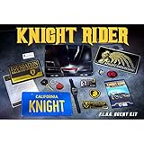 Doctor Collector Supercar Knight Rider F.L.A.G. Agent Kit, Collectible Set Tin Box, edizione da collezione ufficiale con accessori esclusivi in scatola di metallo, age 14+
