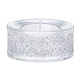 Swarovski Shimmer Portacandele, con Cristalli Swarovski a Effetto Aurora Borealis, Viola
