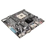 Bewinner Scheda Madre HM65 DDR3, Scheda Madre LGA 988 Mini ITX, Scheda Madre per PC da Gioco CPU LAN PGA 1000 Mbps per SNB IVB per I3 I5 I7, Slot VGA LVDS SATA PCI Express