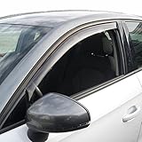 TEMA. Coppia Deflettori d'Aria o antiturbo Anteriori per Opel Astra K SW (5 Porte) dal 2015 in Poi