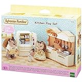 Sylvanian Families - Set Cucina Completo con Oltre 36 Accessori Dettagliati e Mobili per Casa delle Bambole – Modello 5341