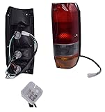 EASYSHOP24H Faro Fanale Fanalino Posteriore DX Per Toyo Land Cruiser LJ70 FJ75 dal 1985 Catarifrangente Luce Destro Passeggero con Portalampade e Lampadine