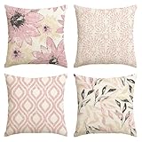 Artoid Mode Set di 4 federe per cuscino per la primavera, 50 x 50 cm, per la stagione, per il soggiorno