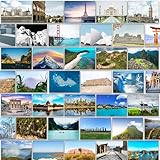 Bear and Bee 64 Cartoline – Luoghi famosi & Punto di riferimento iconico cartolina postcrossing