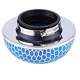 Filtro Dell'aria, Filtro di Aspirazione della Presa D'aria Dell'Auto, Schiuma di Funghi, Filtro a Fungo Hks, Garza Ad Alto Flusso, Universale (rosso), Ideale per Auto con Spazio (Blu)