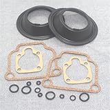 NMJLQW Kit di Riparazione e Riparazione del carburatore S 2 Set per B&MW CV R100 40mm Kit di Riparazione Carburatore Moto Kit di Ricostruzione Diaframma Strumento di Sostituzione Accessori