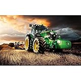 ycyingcheng Kit di pittura diamante 5D fai da te, 5D fai da te trapano pieno quadrato pittura diamante trattore ricamo a punto croce strass di cristallo ricamo punto croce arti artigianali